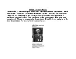 Quotes from the Leo Frank Case