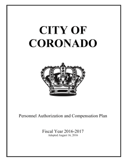 City Employment Salary Information
