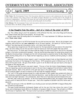 2009 April Newsletter for website