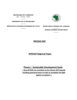 Sustainable Development Goals