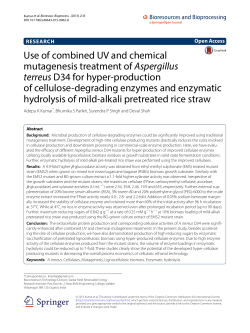 Use of combined UV and chemical mutagenesis treatment