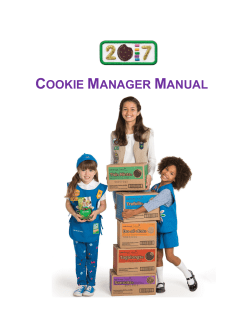 cookie manager manual