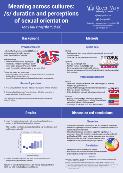 Poster: Lavender Languages and Linguistics 24