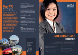 Top 4% - Heriot-Watt University