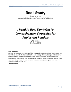 I Read It but I Don`t Get It - Kansas Multi