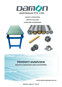 Gravity Roller Catalogue