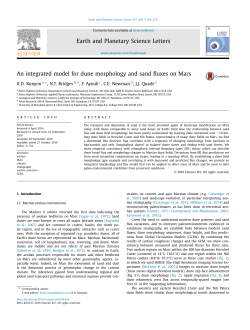An integrated model for dune morphology and