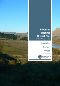 Raymond Road - Hastings District Council