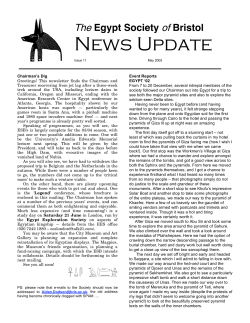 Issue 11: May 2003 - University of Bristol