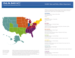 NAMIC State and Policy Affairs Department