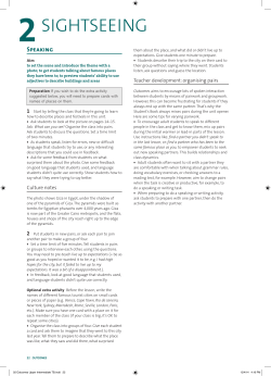 2sightseeing - National Geographic Learning