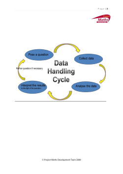 File providing details of the data-handling cycle