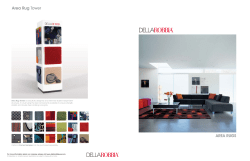 Area Rug Tower - DellaRobbia Rugs