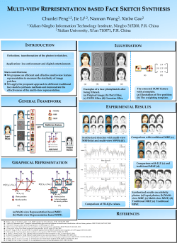 multi-view representation based face sketch synthesis