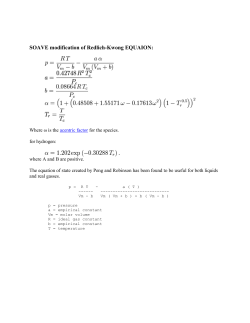 Standard Heat of reaction