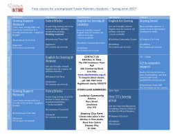 Check out our timetable here.
