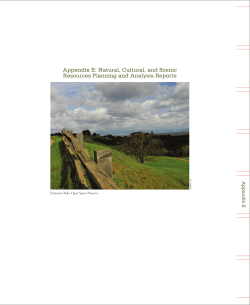 Appendix E - Midpeninsula Regional Open Space District