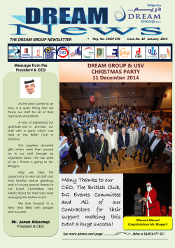 January 2015 - Dream Group WLL