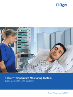 Tcore &trade; Temperature Monitoring System
