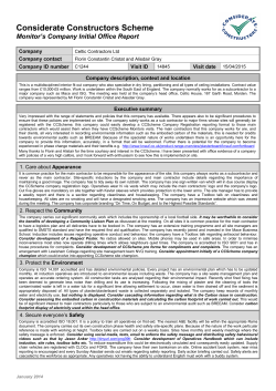Considerate Constructors Scheme