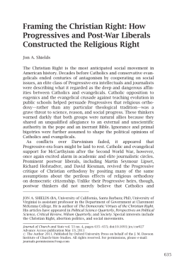 Framing the Christian Right - Oxford Academic