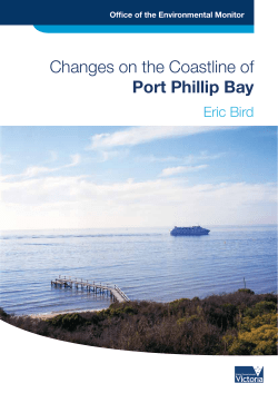 Changes on the Coastline of Port Phillip Bay
