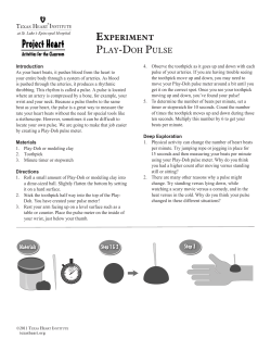 ExpErimEnt Play-Doh Pulse