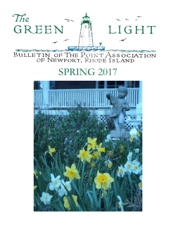 to view the latest issue of the Green Light!
