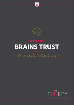 brains trust - The Florey - Institute of Neuroscience and Mental Health