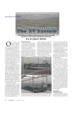 The XY System The XY System