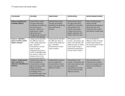 3rd Grade Science and Social Studies