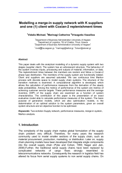 (1) client with Coxian-2 replenishment times