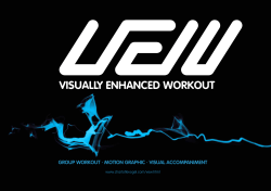 group workout . motion graphic . visual accompaniment