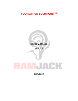 FOUNDATION SOLUTIONS TM