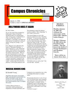 Campus Chronicles - Epic Bible College