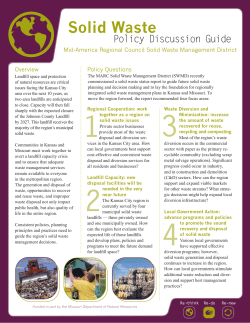 Solid Waste - Mid-America Regional Council