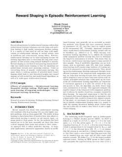 Reward Shaping in Episodic Reinforcement Learning