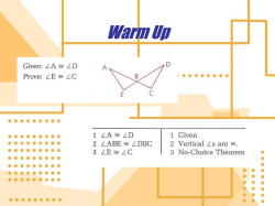 7.3 Formulas involving Polygons