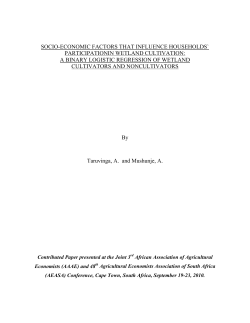 socio-economic factors that influence households