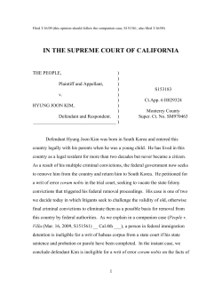 PEOPLE v. HYUNG JOON KIM | FindLaw