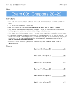 Exam 03