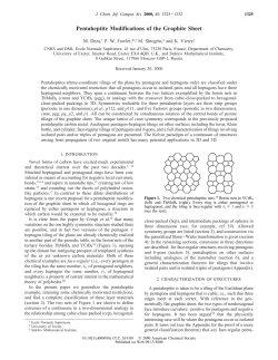 Pentaheptite Modifications of the Graphite Sheet