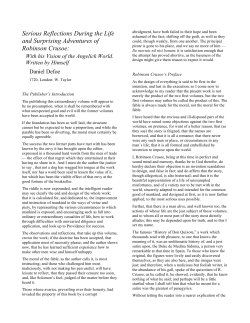 Serious Reflections During the Life and Surprising