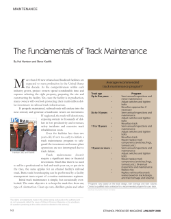 RailWorks recaps The Fundamentals of Track Maintenance in