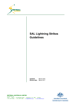Lightning Strikes Guidelines