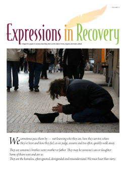 Expressions in Recovery, Volume 6
