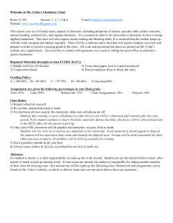 CHEM - West Adams Preparatory High School