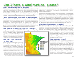 Can I have a Wind Turbine, Please? - Itasca