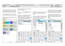 CP911 Using NumSolve - ClassPad Help Series
