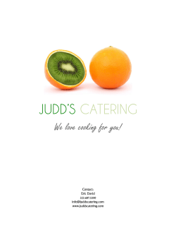 our﻿ menu